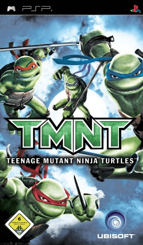 Teenage Mutant Ninja Turtles box art for PSP